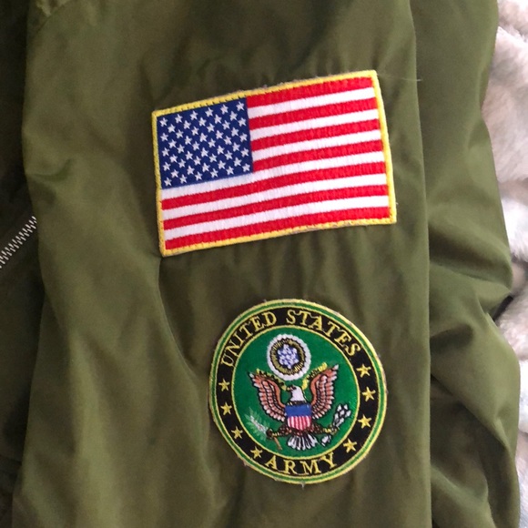 ARMY Jacket! Green XL - Picture 2 of 4
